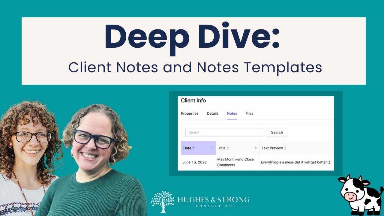 Keeper Client Notes & Note Templates