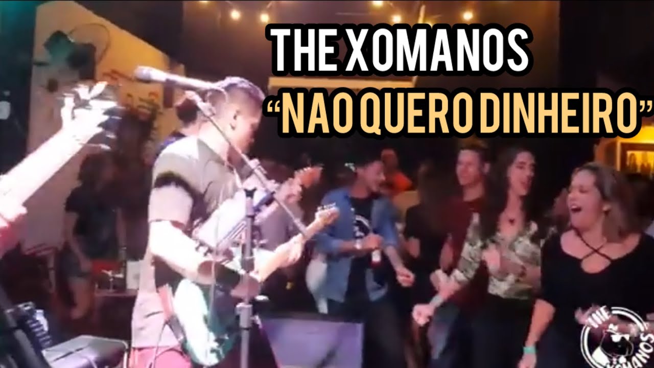 Tim Maia - N&atilde;o quero dinheiro ao vivo rock (The Xomanos) - Bar do Edgare
