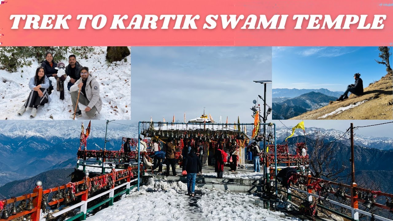 Travel vlog of Kartik Swami Temple 🛕 