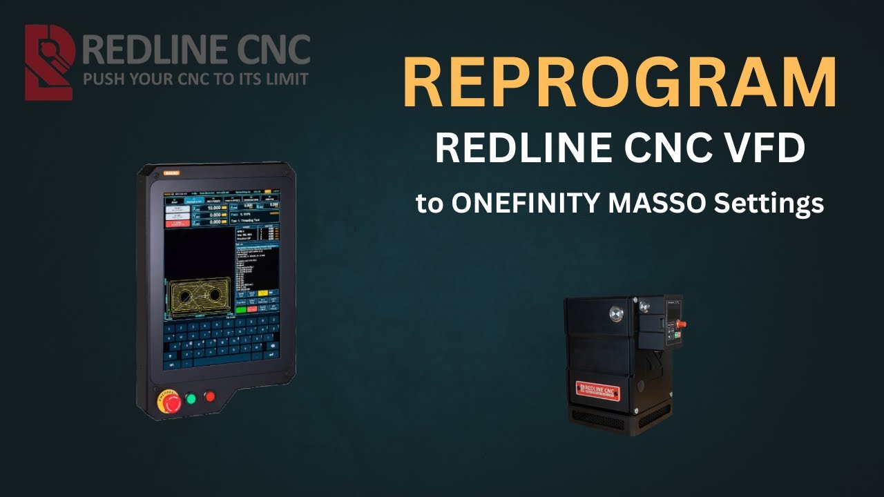 Reprogram Redline CNC VFD to MASSO settings
