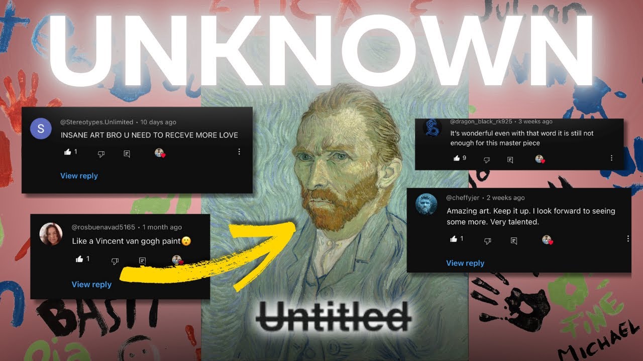 Reacting to positive comments as a small creator and undiscovered painter