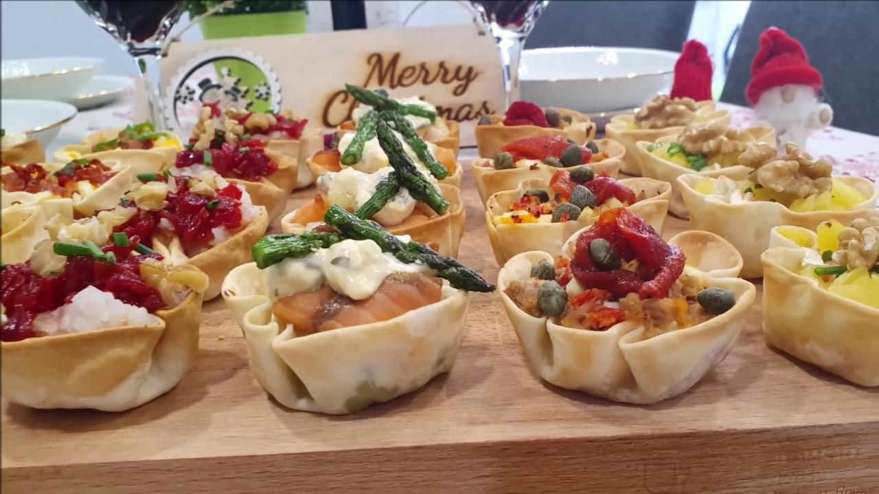 Tartaletas con 6 rellenos diferentes ESPECIAL NAVIDAD