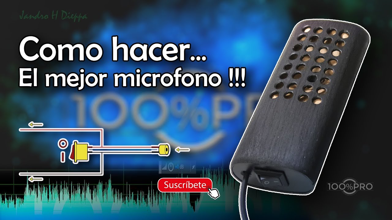 ✅🎤como hacer el mejor micrófono y el mas barato✅🆗@JANDRO HD