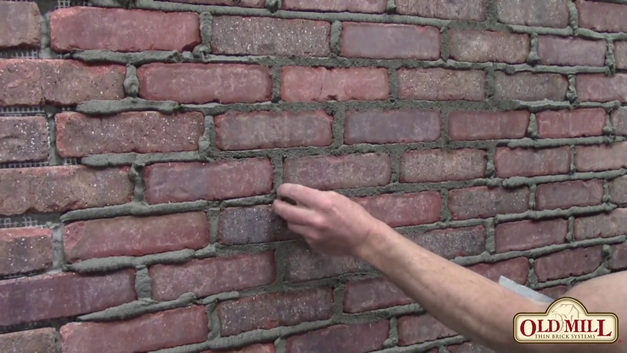 How to Grout a Flush Mortar Joint