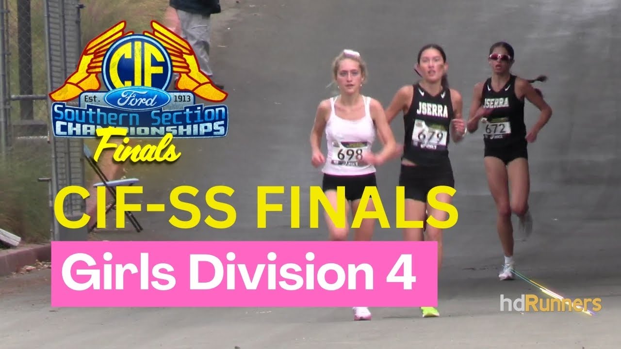 2024 XC - CIF-SS Cross Country Finals - D4 Girls (Full Race with Winner Interview)