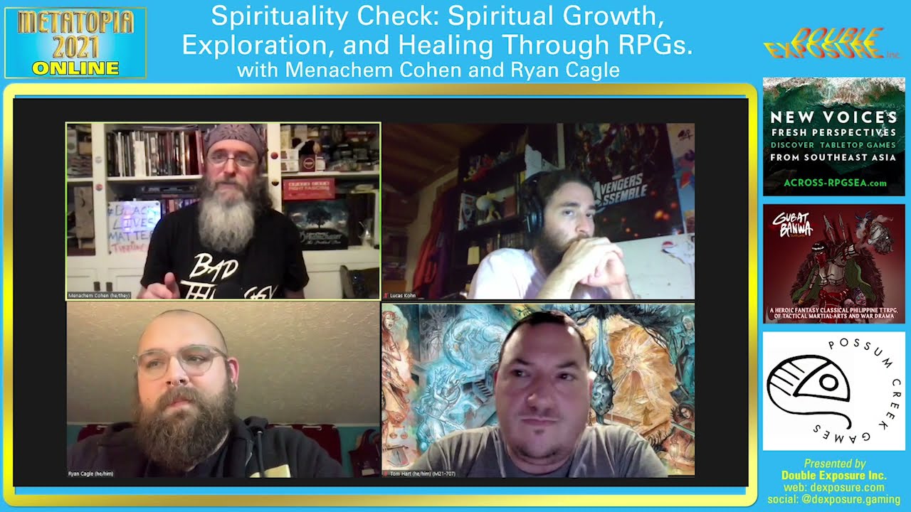 Spirituality Check: Spiritual Growth, Exploration, and Healing Through RPGs.