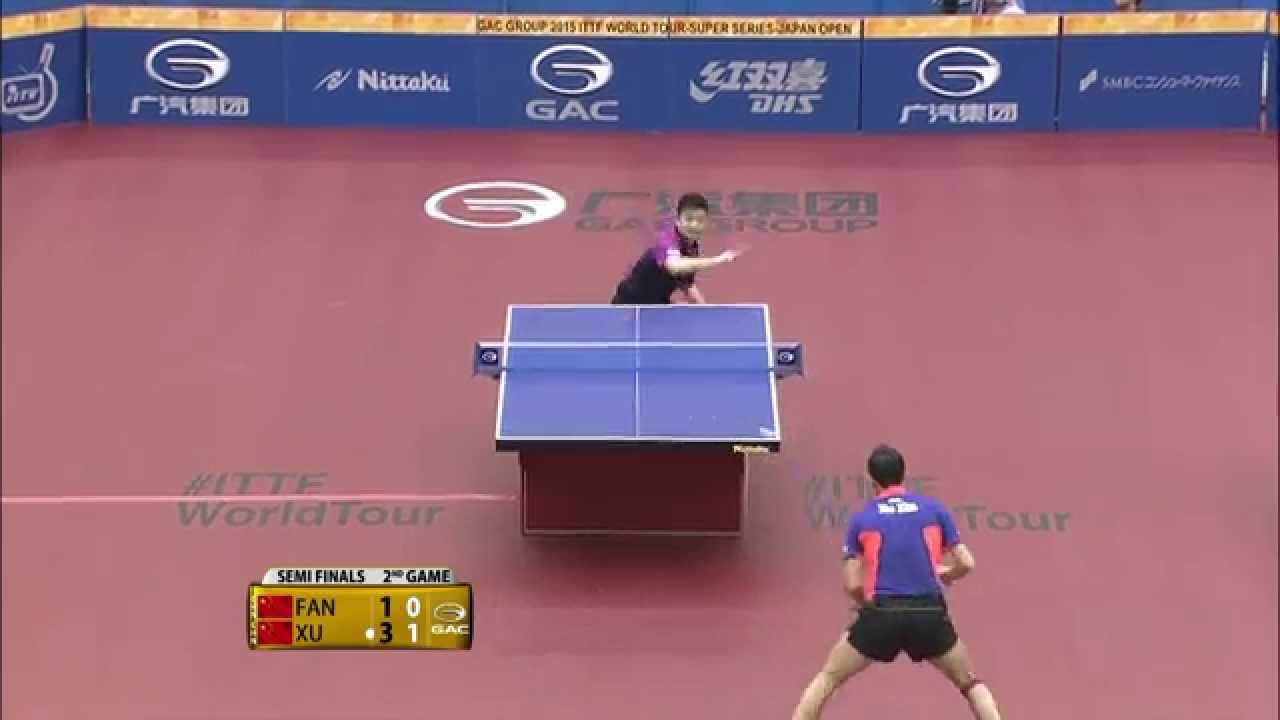 2015 Japan Open MS-SF Fan Zhendong - Xu Xin (full match|short form in HD)