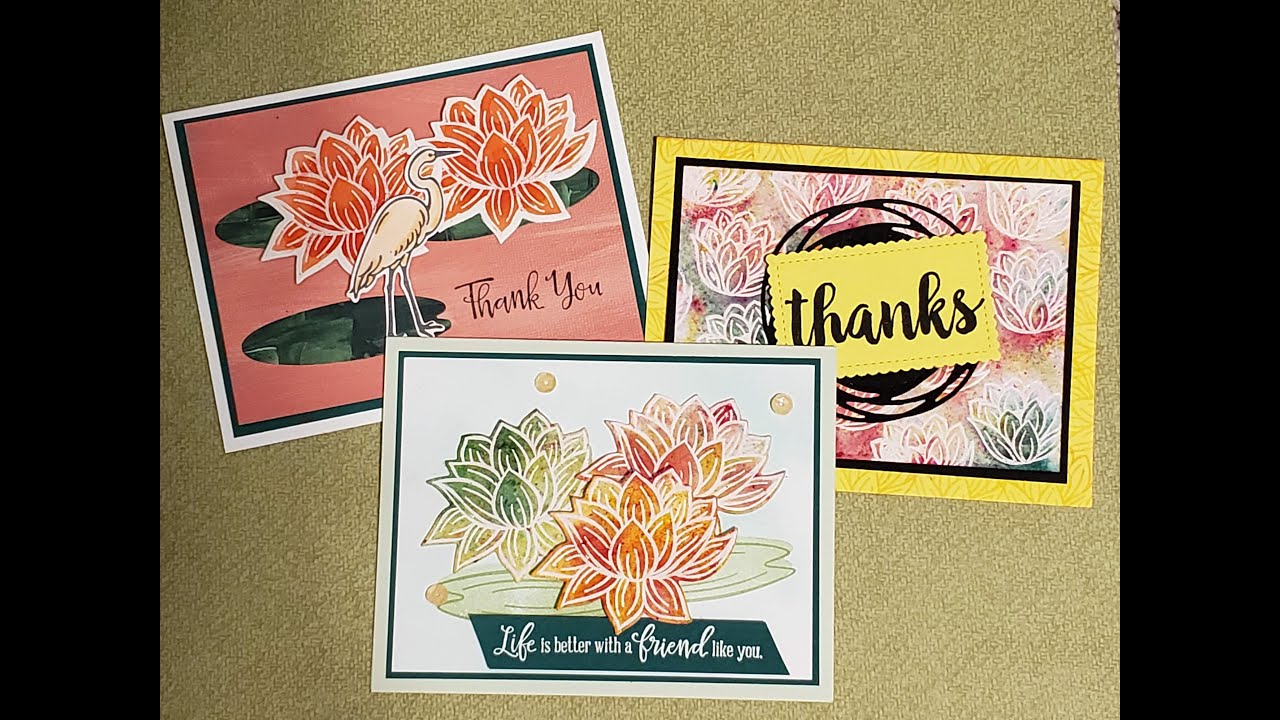 Lovely Lily Pads, Stampin' Up!