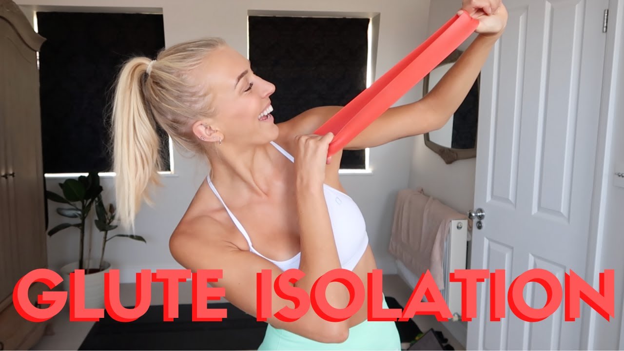 20 Minute Glute Isolation Workout | Resistance Band Booty Workout!