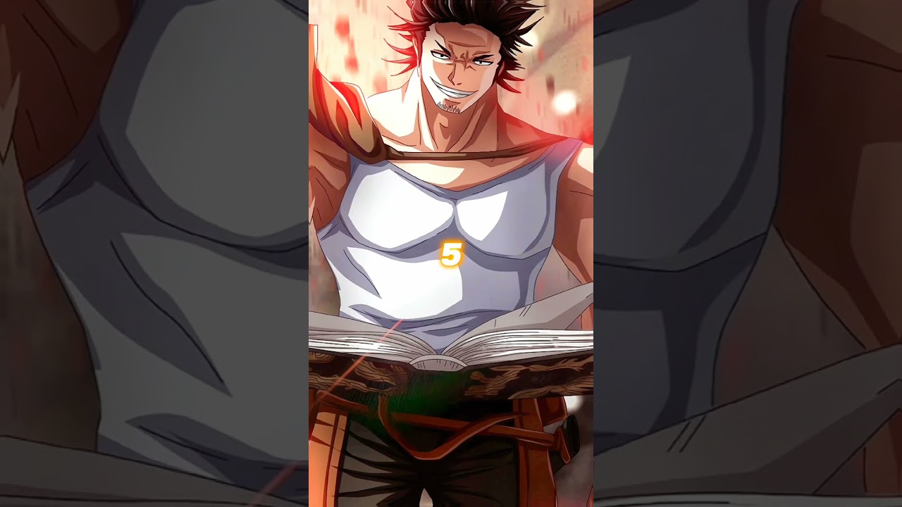 Top 10 strongest character in black clover