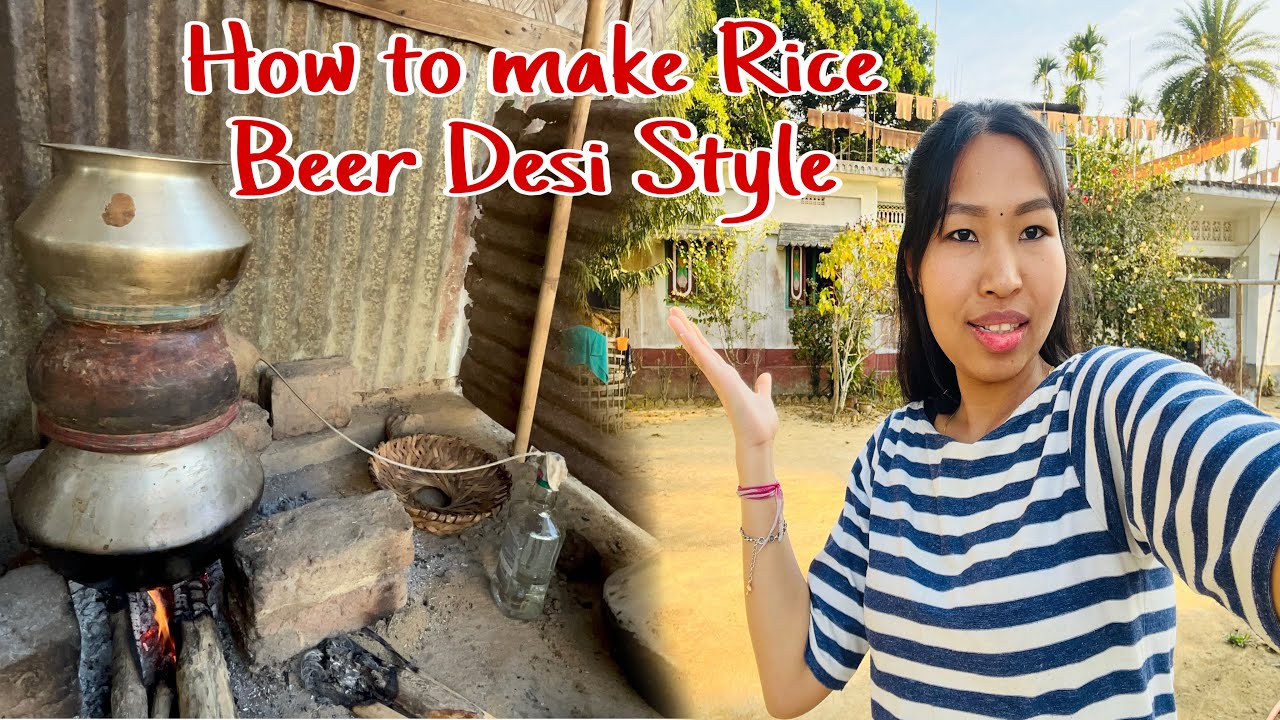 How To Make Rice Beer Desi Style Me |Village Life Vlog Day 2 |@anitareang4241 