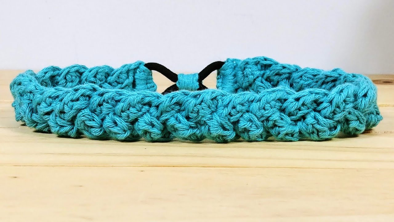 Te sorprenderás de lo FACIL que es el CROCHET | TUTORIAL DIADEMA para principiantes