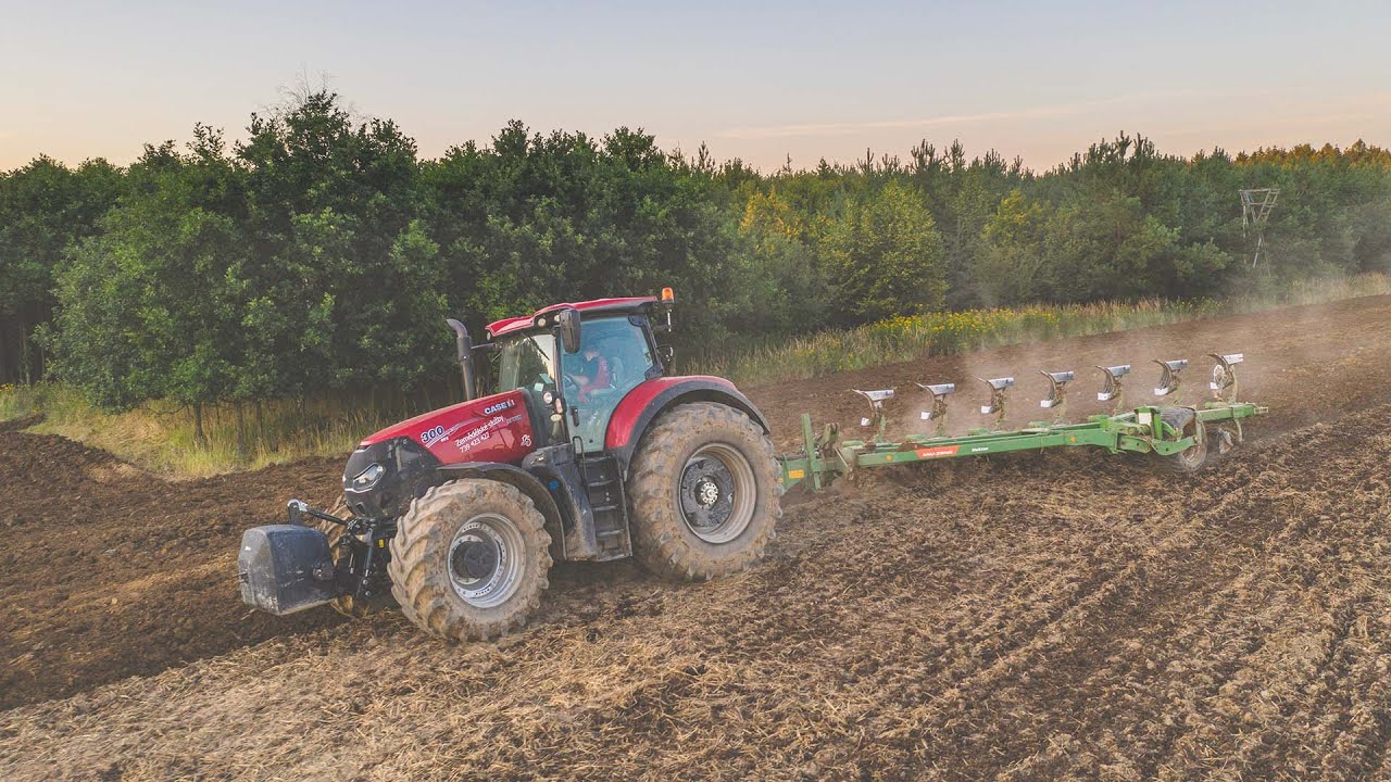 Hnojení a orba - CASE IH Puma 240, Optum 300, Farmlift 742, ZDT RMA 25, Amazone Hektor