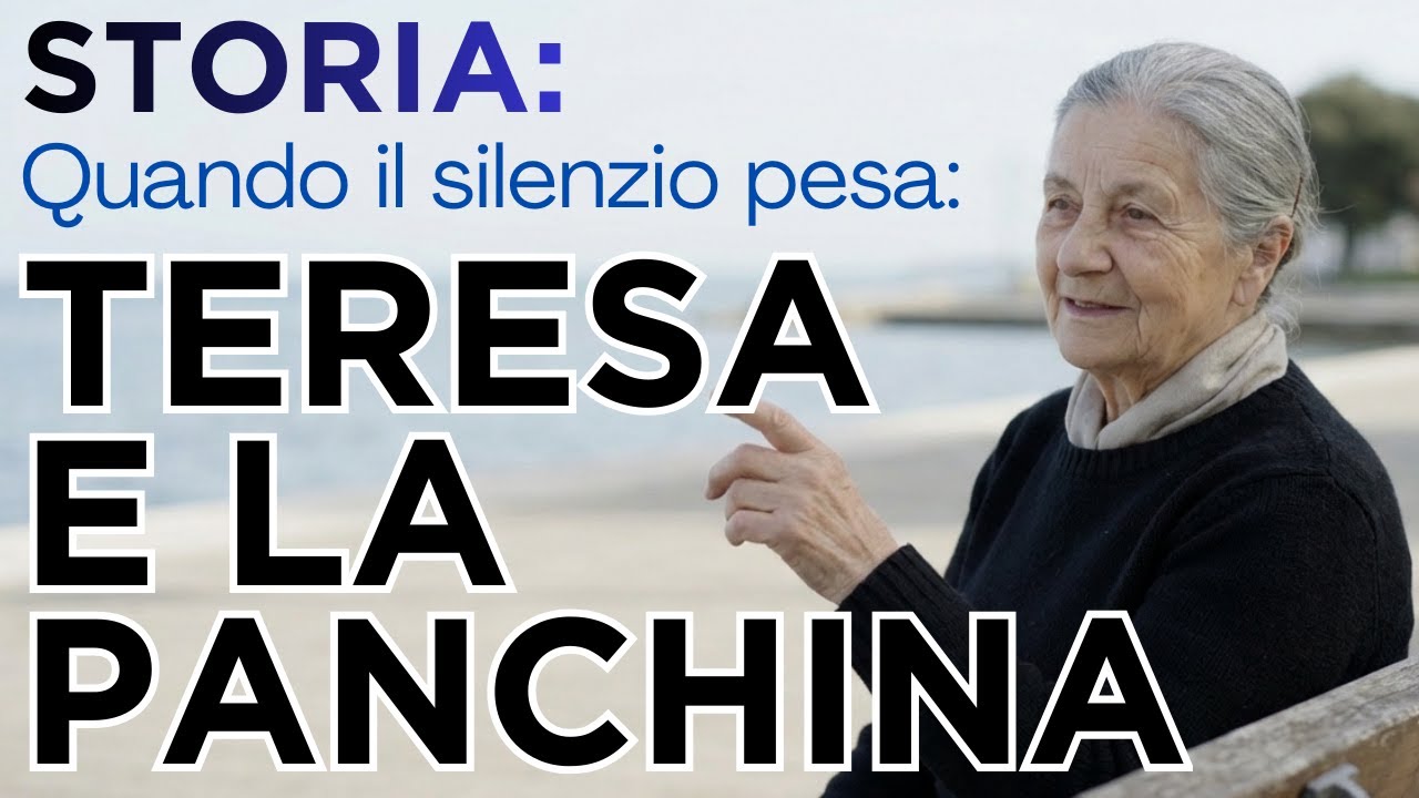 Quando il silenzio pesa: Teresa e la panchina