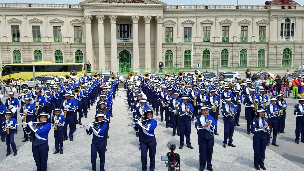 Banda El Salvador Grande Como Su Gente 2018 ( Fiestas De Mi Pueblo )
