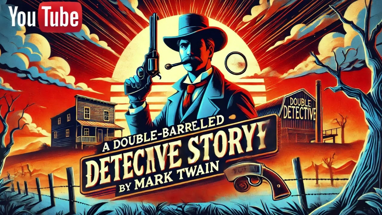 🔍 A Double Barreled Detective Story By Mark Twain | Mystery Audiobook 🎧
