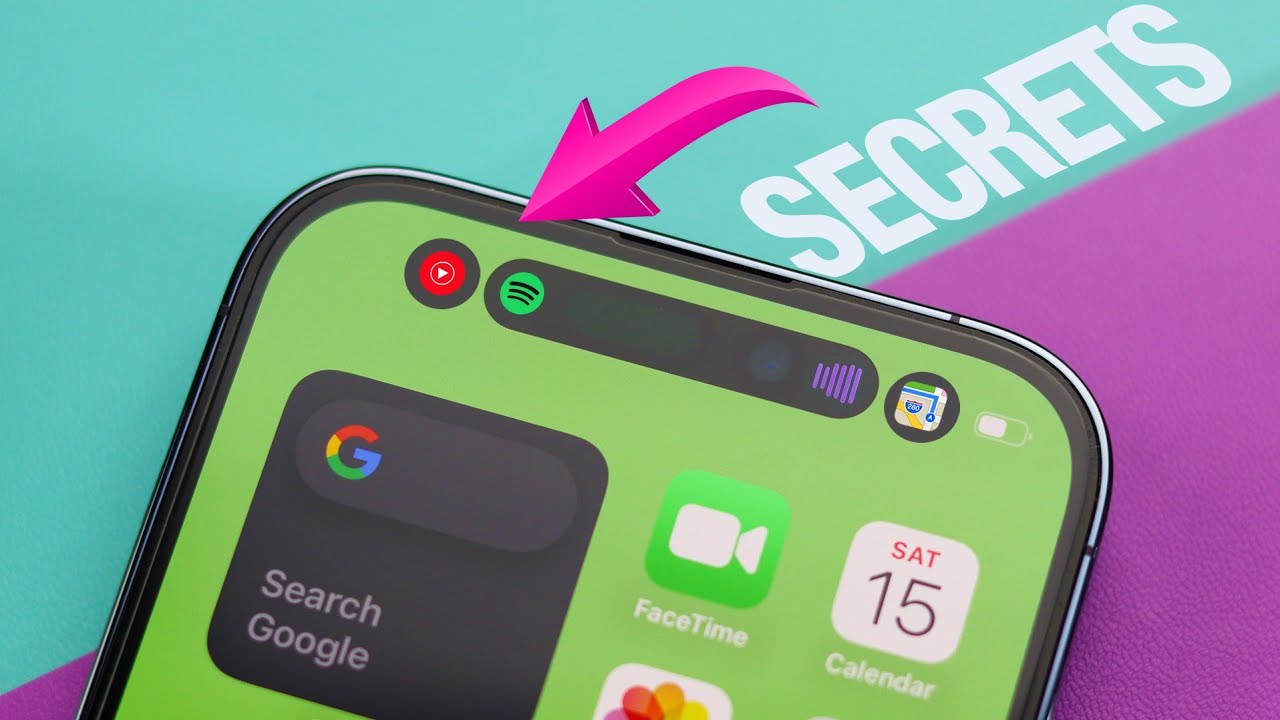 All Secrets Of Dynamic Island Iphone 15 Pro Max!
