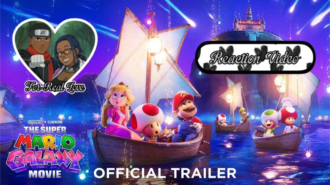 The Super Mario Galaxy Movie | Official Trailer (Reaction Video)