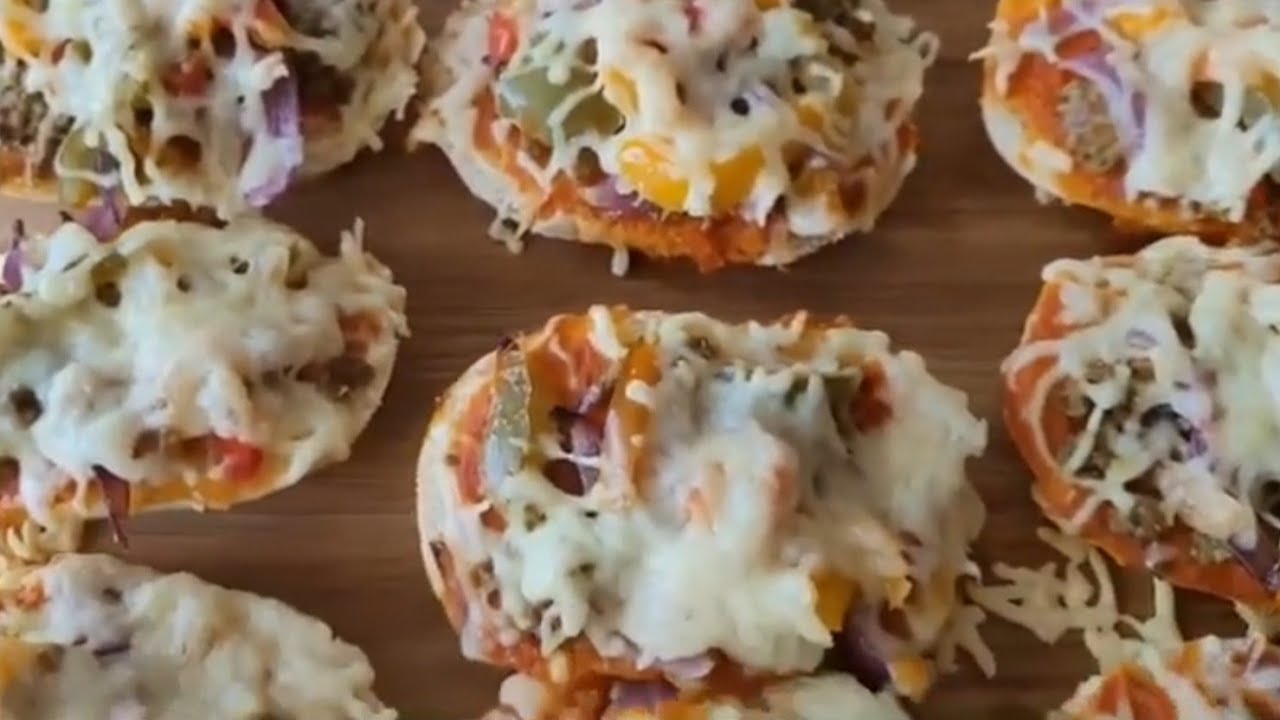 mini pizza facile