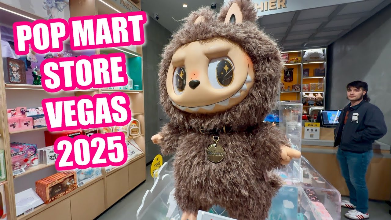POP MART STORE, Fashion Show Mall, Las Vegas 2025.