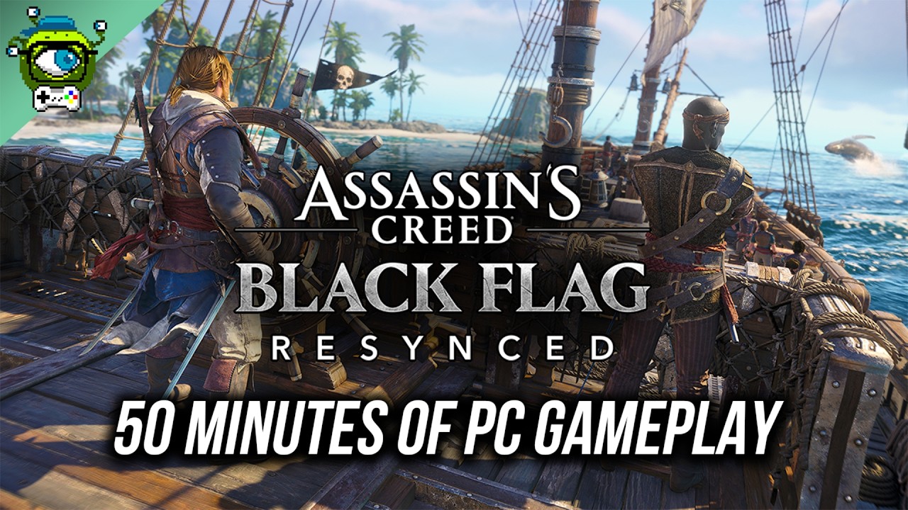 Assassin's Creed Black Flag Resynced | 50 Minutes of PC Gameplay - No Commentary
