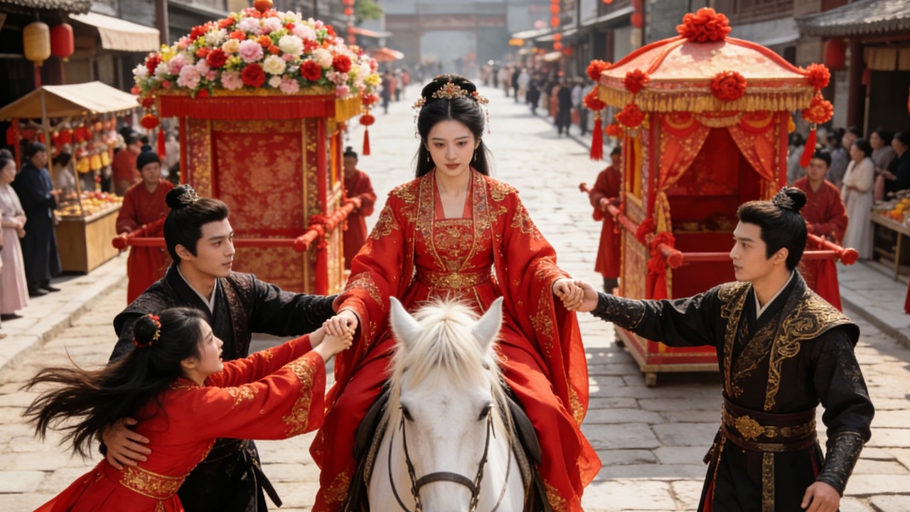 我是国公嫡女，卻在大婚日被未婚夫王爷退婚，被偏心家人換親嫁給將軍！我看他们阴谋算计，提前暴露王爷谋反之罪將他誅滅，得封詰命權傾天下，看國公府满门抄家被流放！#短劇 #drama #逆襲 #女频爽剧