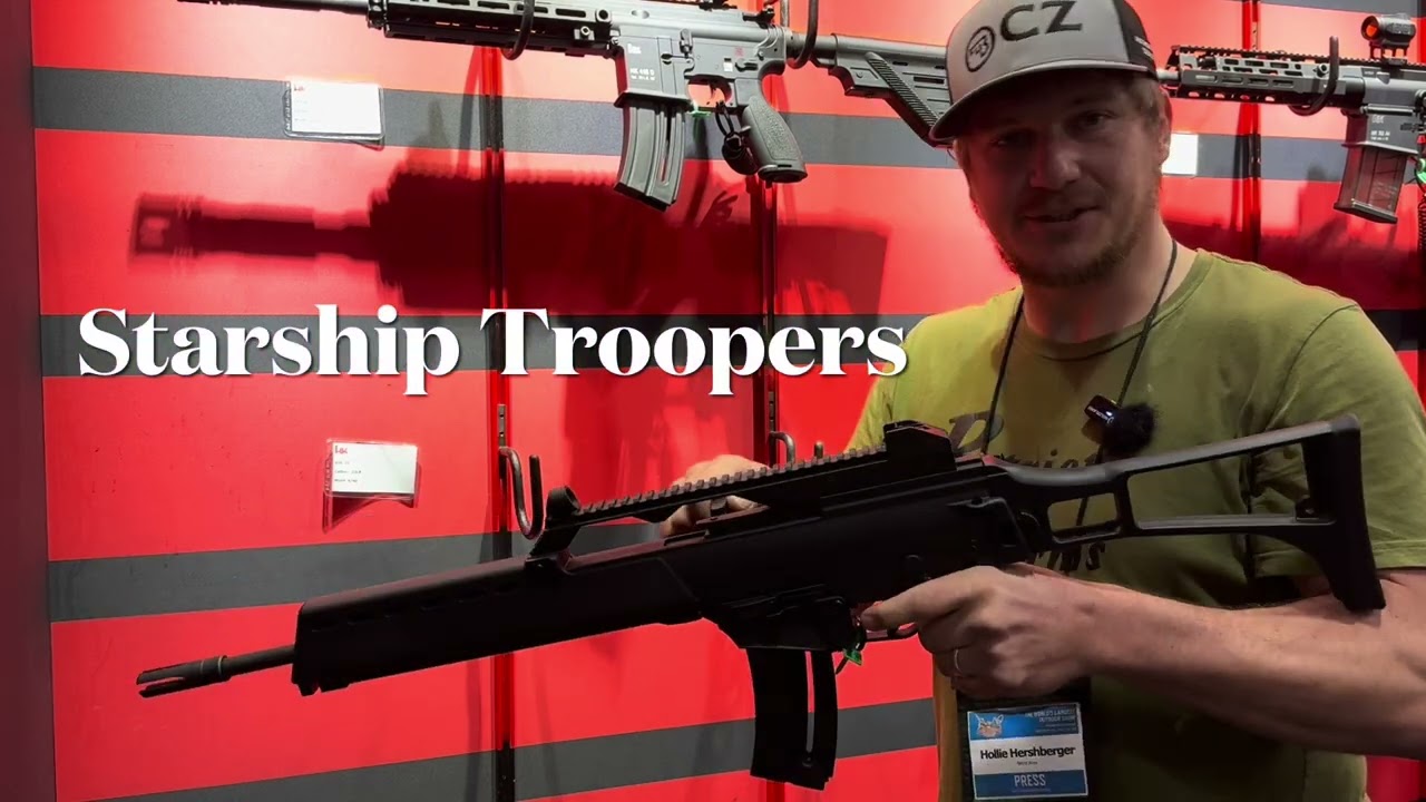 The Gun from Starship Troopers HK G36 Great American Outdoor Show #2026 #video #outdoors 