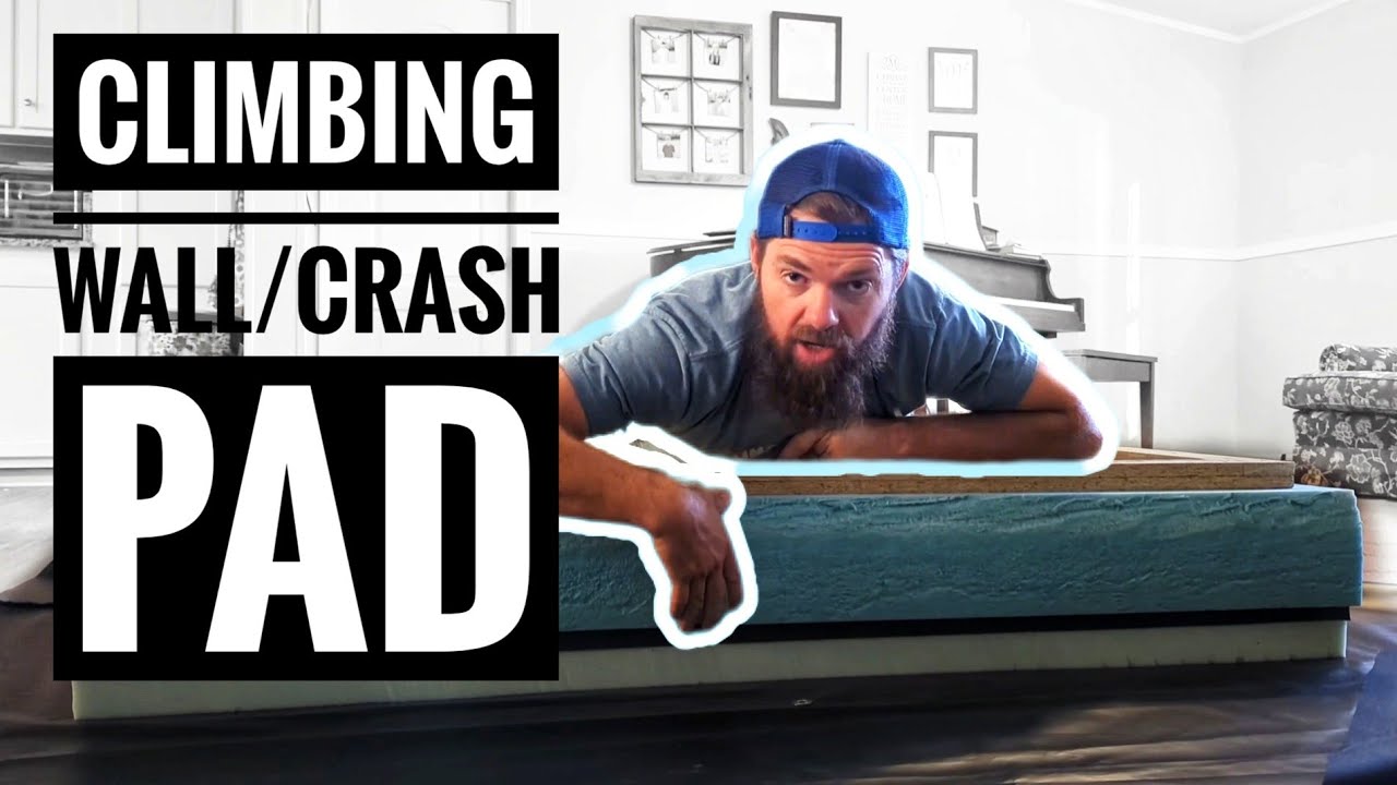 Design the EASIEST HOME CLIMBING WALL CRASH PAD