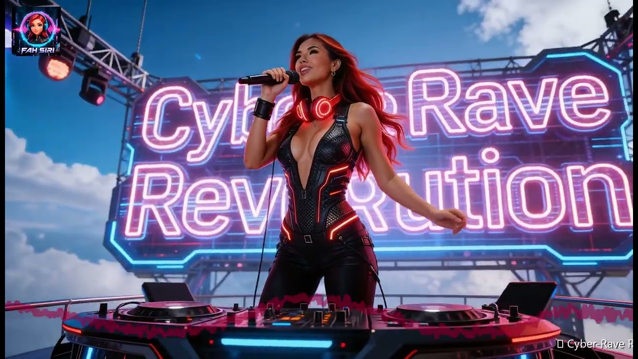 Cyber-Rave Revolution | Phonk FM - Fah Siri [AI]