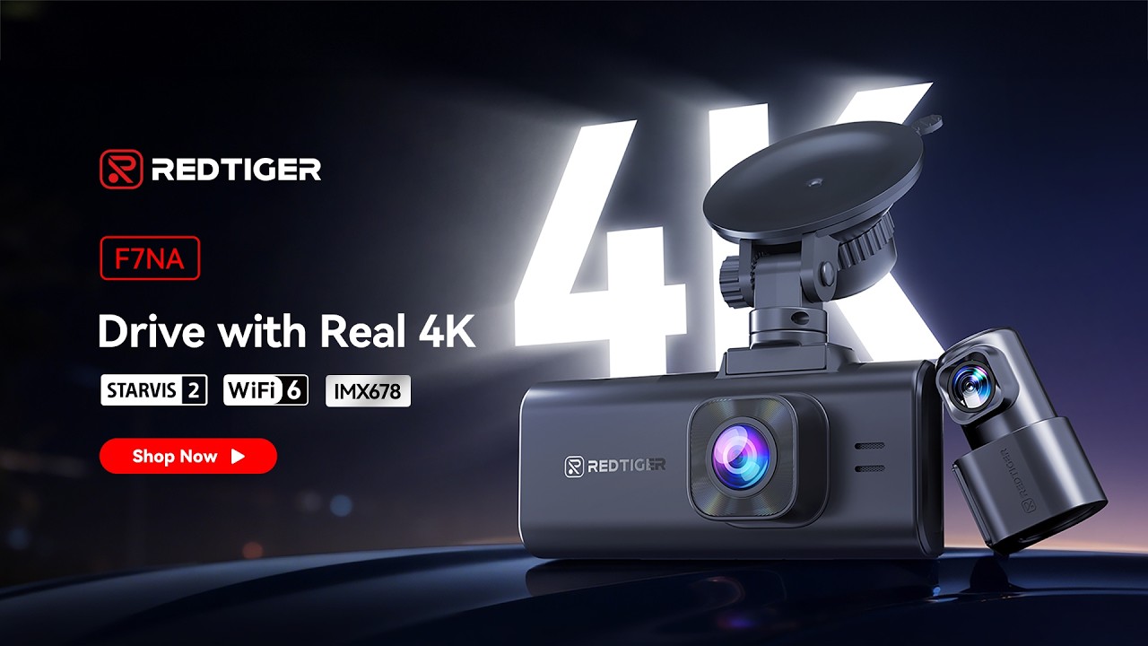 Езда в разрешении Real 4K | Redtiger F7NA