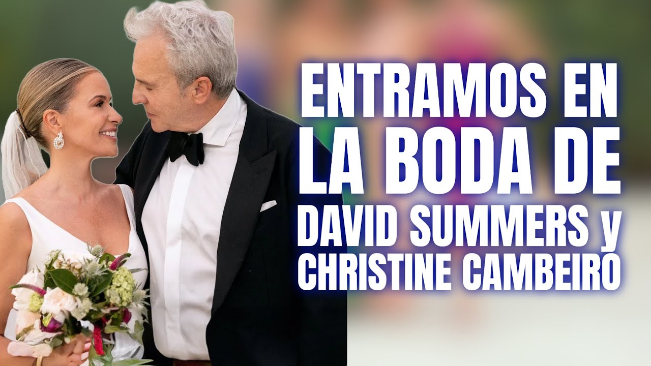🔴ENTRAMOS en la ORIGINAL y ROQUERA BODA de DAVID SUMMERS y CHRISTINE CAMBEIRO