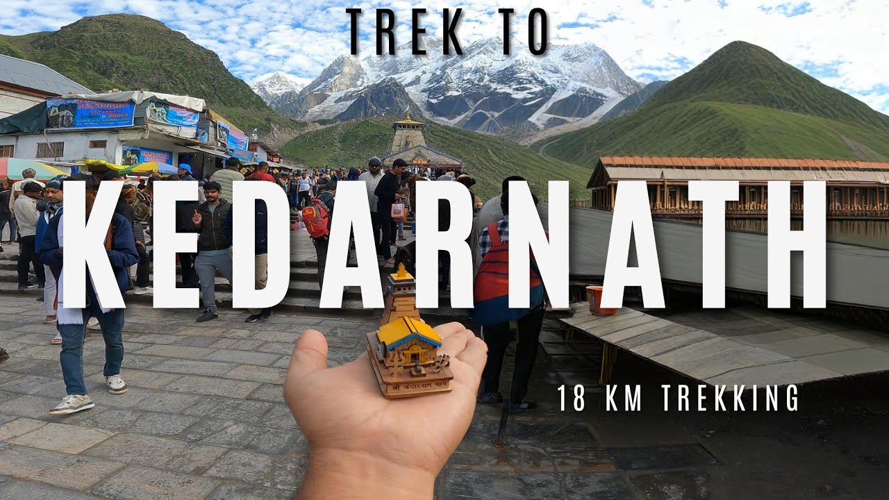 Gaurikund to Kedarnath Dham 18 KM Trekking | Sonprayag to Shree Kedarnath Temple Full Trekking |Ep.4