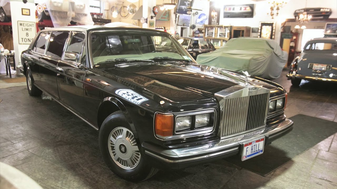 1985 Rolls-Royce Silver Spur Limo by Jankel - 1 of 63 Ever Made, Crystal Decanter Set, 80's Luxury