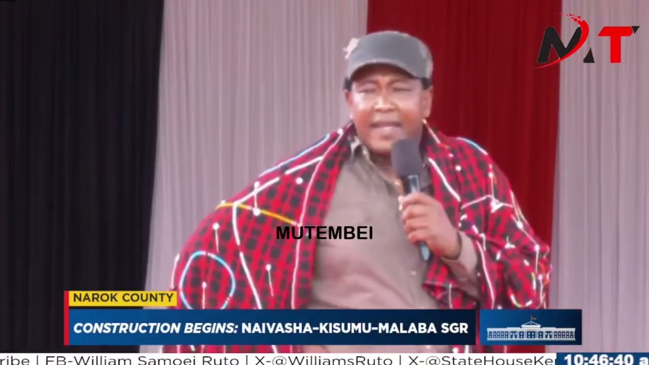 RUTO NIWACHE GACHAGUA NA MATIANGI NIDEAL NA WAO ANGRY LEDAMA IN NAROK!!