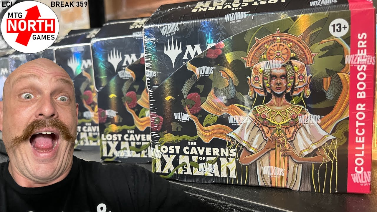 Neon Hits AGAIN! Lost Caverns of Ixalan Four Collector Box Opening!