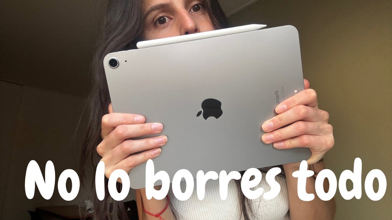 Cómo dejar tu iPad como nuevo sin perder tus archivos (backup + reset)