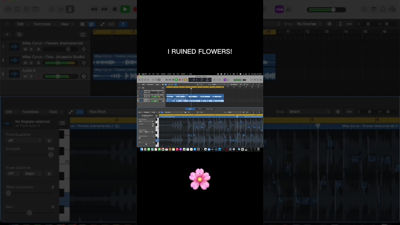 I Ruined Flowers By Miley Cyrus! #shorts #music #zento1k