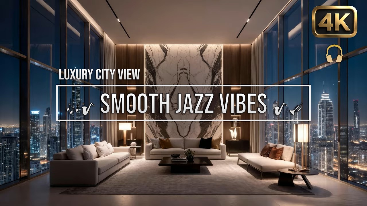 Tower views and jazz tunes: The art of unwinding. 🏙️🎶
