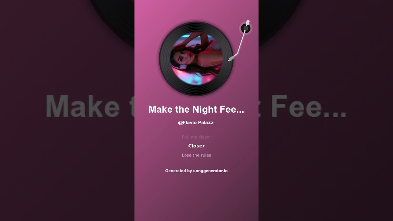 Make the Night Feel Right
