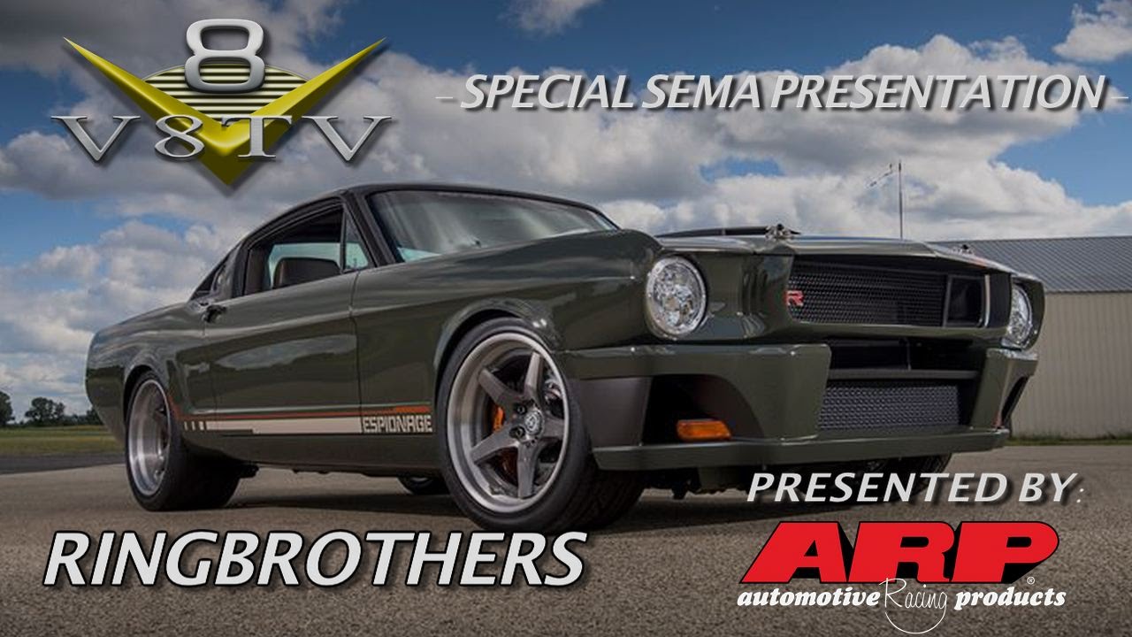 Ringbrothers Carbon Fiber Mustang and New Parts SEMA 2015 Video V8TV