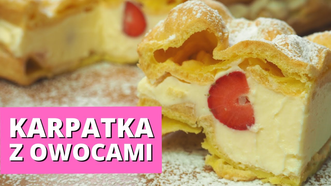 🍓 Lekka KARPATKA z TRUSKAWKAMI! To łatwiejsze niż myślisz!