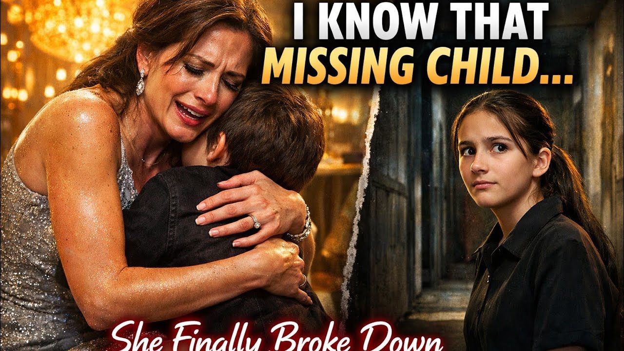 Ma’am… I Know That Missing Child,” the Girl Said — The Millionaire Mother Collapsed in Tears