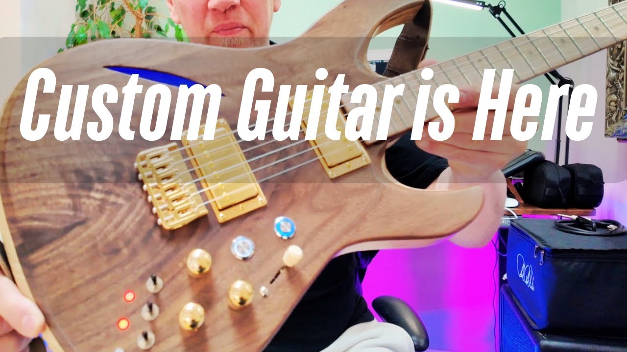 I Got a Custom Guitar From Deepset and It's INSANE