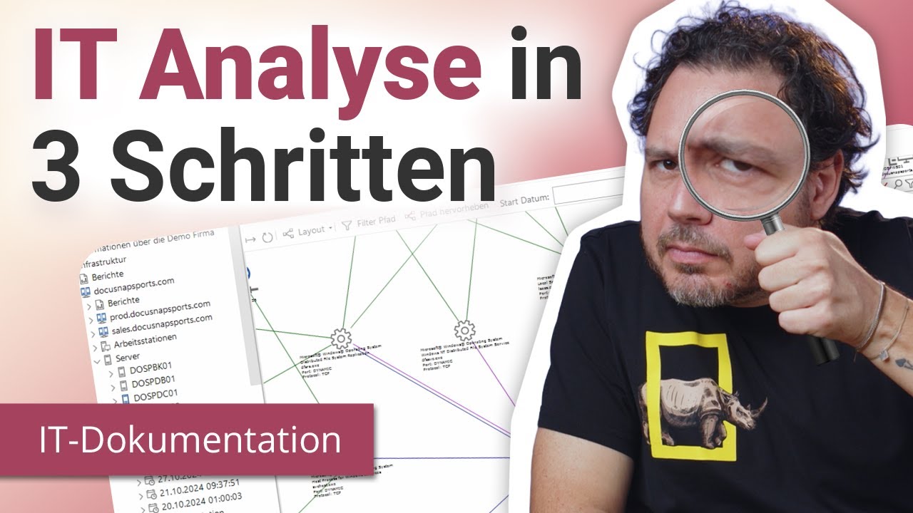 IT Analyse erkl&auml;rt &ndash; So optimierst du deine IT-Infrastruktur &ndash; IT-Dokumentation Tipps 17