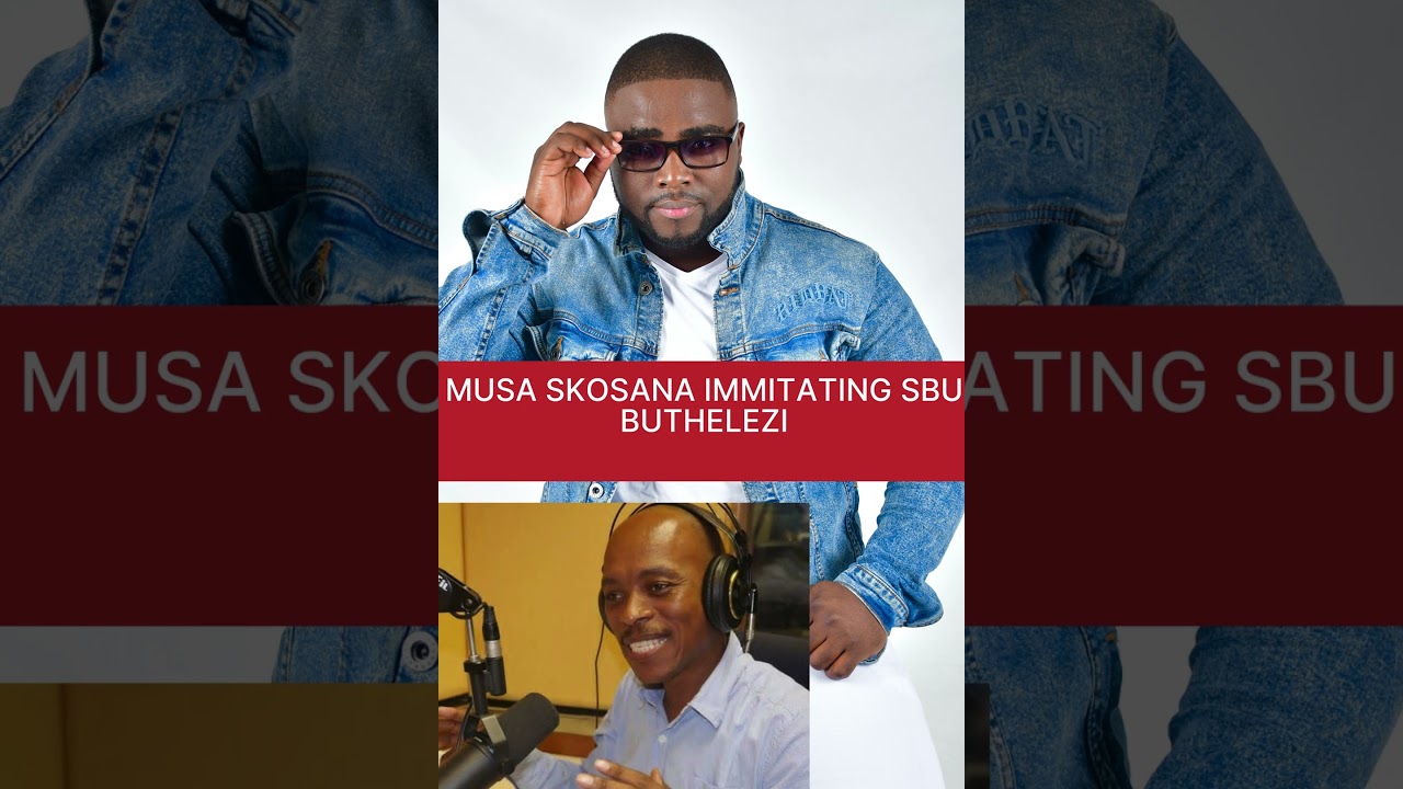 Musa Skosana immitating Sbu Buthelezi