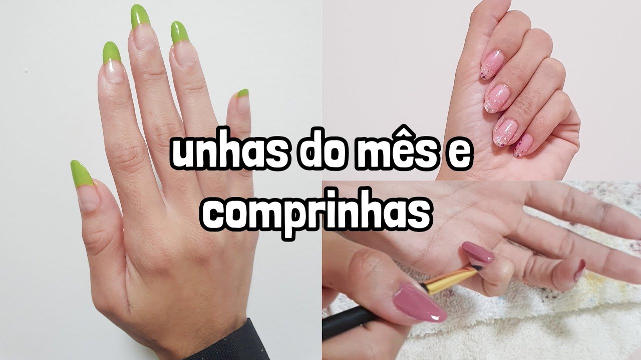 UNHAS DO MES de Fevereiro | Nauanny Orlandini♡ #unhasdomes