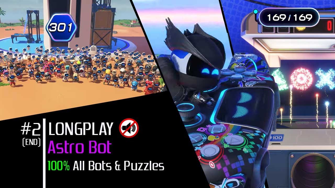 Astro Bot - Longplay Walkthrough Part 2 (PS5) Full Game - No Commentary