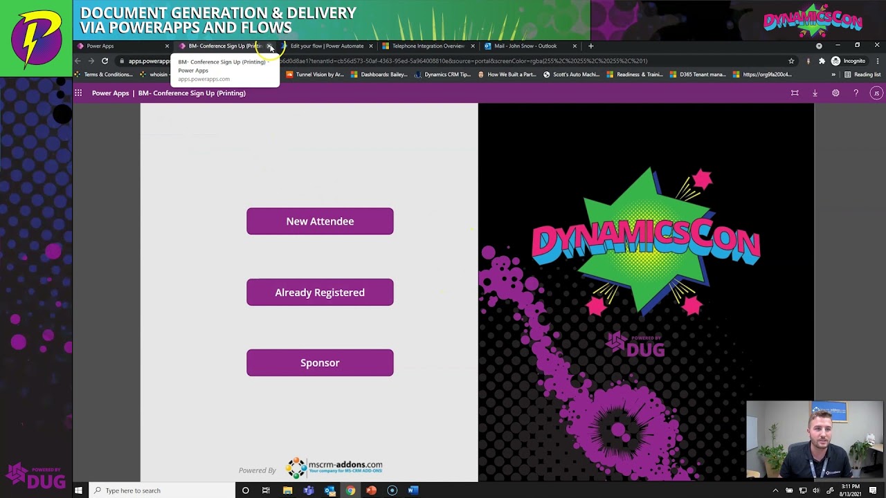 Document Generation & Delivery via Powerapps and Flows Presented by mscrm-addons.com-Power Platform