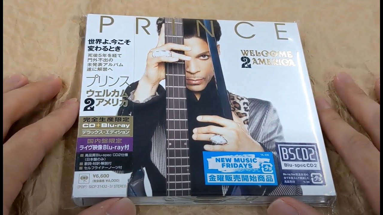 [Unboxing] Prince: Welcome 2 America Deluxe Edition [Blu-spec CD2] [w/ Blu-ray, Limited Edition]
