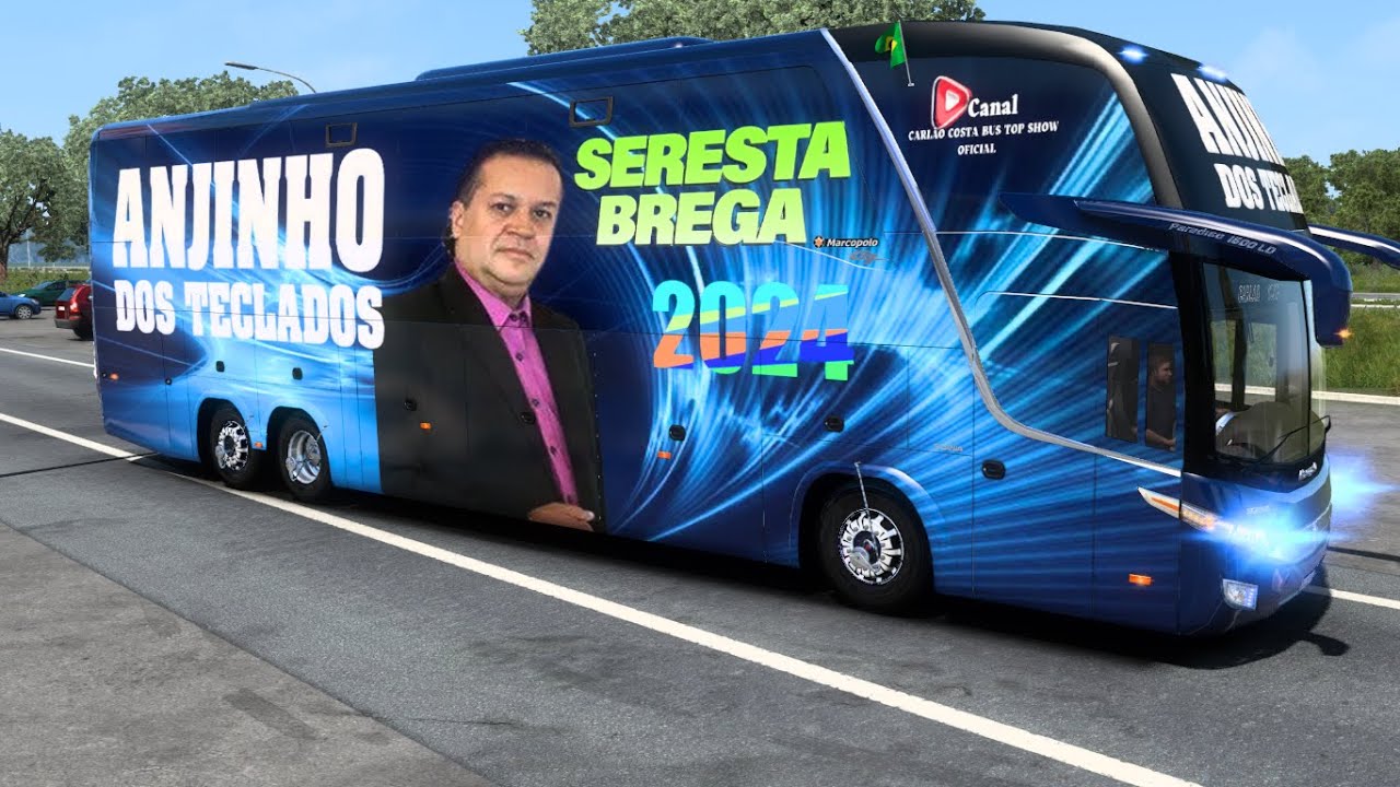ANJINHO DOS TECLADOS SERESTA & BREGA 2024 NO BUS TOP SHOW